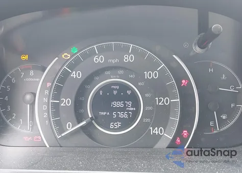 2013 Honda Cr-V Ex-L из США, поврежденный, VIN 5J6RM3H71DL029844